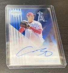 Shohei Ohtani [Blue] #STA-SO Baseball Cards 2022 Bowman Sterling Tek Autographs Prices