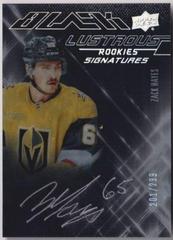 Zack Hayes #LS-ZH Hockey Cards 2022 SPx UD Black Lustrous Rookie Signatures Prices