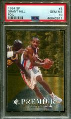 Grant Hill Foil Basketball Cards 1994 SP Prices
