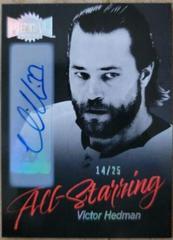 Victor Hedman [Autograph] #AS-45 Hockey Cards 2022 Skybox Metal Universe All Starring Prices