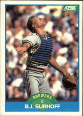 B.J. Surhoff #154 Baseball Cards 1989 Score Prices