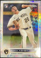 Aaron Ashby #91 Baseball Cards 2022 Topps Chrome Logofractor Prices