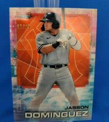 Jasson Dominguez [Orange Refractor] #41 Baseball Cards 2021 Bowman’s Best Prices