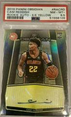 Cam Reddish [Electric Etch Yellow] Basketball Cards 2019 Panini Obsidian Rookie Autographs Prices