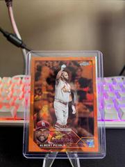 Albert Pujols [Orange] #5 Baseball Cards 2023 Topps Chrome Sapphire Prices