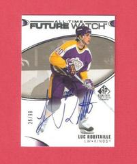 Luc Robitaille [Autograph] #410 Hockey Cards 2020 SP Signature Edition Legends Prices