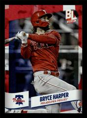 Bryce Harper [Black Foil] #278 Baseball Cards 2024 Topps Big League Baseball Prices