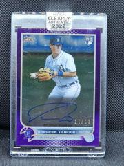 Spencer Torkelson [Purple] #CAA-ST Baseball Cards 2022 Topps Clearly Authentic Autographs Prices