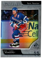 Mark Messier #P-4 Hockey Cards 2020 SP Signature Edition Legends Profiles Prices
