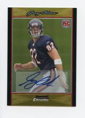 Greg Olsen [Autograph Gold Refractor] #BC90 Football Cards 2007 Bowman Chrome Prices