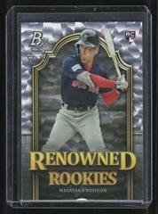 Masataka Yoshida [Ice] #RR-17 Baseball Cards 2023 Bowman Platinum Renowned Rookies Prices