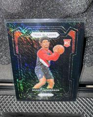 Scoot Henderson [Black Shimmer] #141 Basketball Cards 2023 Panini Prizm Prices