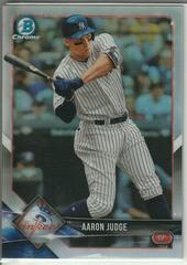 Aaron Judge [Refractor] #100 Baseball Cards 2018 Bowman Chrome Prices