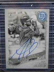 Ozzie Albies [Black & White] #GQA-OA Baseball Cards 2018 Topps Gypsy Queen Autographs Prices