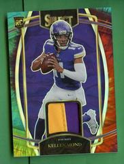 Kellen Mond [Tie Dye] #RSW-KMO Football Cards 2021 Panini Select Rookie Swatches Prices