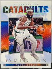 Jaylen Brown #1 Basketball Cards 2022 Panini Origins Catapults Prices