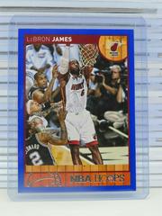 LeBron James [Blue] #62 Basketball Cards 2013 Panini Hoops Prices