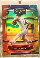 Matt Brash [Tie Dye Prizm] Baseball Cards 2022 Panini Select Prices