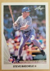 Steve Buechele #179 Baseball Cards 1990 Leaf Prices