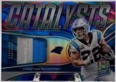 Christian McCaffrey [Neon Marble] Football Cards 2022 Panini Spectra Catalysts Prices