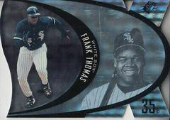 Frank Thomas [Steel] Baseball Cards 1997 Spx Prices