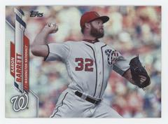 Aaron Barrett [Rainbow Foil] #670 Baseball Cards 2020 Topps Prices