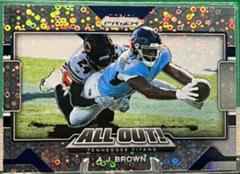 A. J. Brown [No Huddle Prizm] #30 Football Cards 2021 Panini Prizm All Out Prices