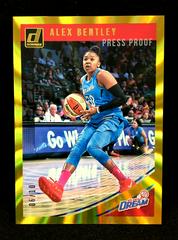 Alex Bentley [Press Proof Gold Laser] #79 Basketball Cards 2019 Panini Donruss WNBA Prices