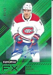 Nick Suzuki #A-NS Hockey Cards 2021 Upper Deck Synergy Autographs Prices