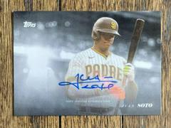 Juan Soto [Autograph] #49A Baseball Cards 2022 Topps Black and White Prices