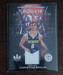 Christian Braun #REM-CBN Basketball Cards 2022 Panini Court Kings Rookie Expression Memorabilia Prices