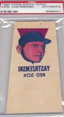 Carl Yastrzemski Baseball Cards 1964 Topps Photo Tattoos Prices
