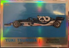 Yuki Tsunoda #T61-YT Racing Cards 2021 Topps Chrome Formula 1 1961 Sports Cars Prices