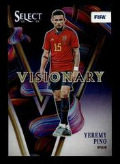 Yeremy Pino #23 Soccer Cards 2022 Panini Select FIFA Visionary Prices
