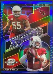 Chandler Jones, Kyler Murray [Blue] #XO-1 Football Cards 2021 Panini Contenders Optic Xs and Os Prices