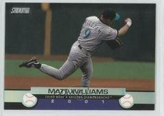 Matt Williams Baseball Cards 2001 Stadium Club Prices