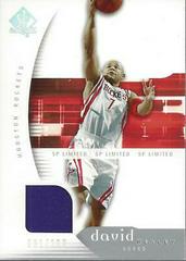 David Wesley Limited Warm Ups Basketball Cards 2005 SP Authentic Prices