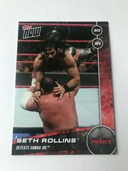 Seth Rollins Wrestling Cards 2017 Topps Now WWE Prices