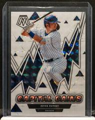 Seiya Suzuki [White] #CG-12 Baseball Cards 2022 Panini Mosaic Capital Gains Prices