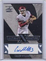 Caleb Williams Football Cards 2022 Leaf Ultimate Draft X Autographs Prices