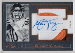 Mitchell Trubisky [Dual Patch Autograph Bronze] Football Cards 2018 Panini One Prices