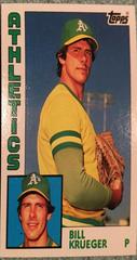 Bill Krueger #178 Baseball Cards 1984 Topps Prices