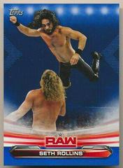 Seth Rollins [Blue] Wrestling Cards 2019 Topps WWE RAW Prices