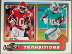 Tyreek Hill [Red] #T-2 Football Cards 2022 Panini Classics Transitions Prices