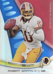 Robert Griffin III [Sapphire] #12 Football Cards 2013 Topps Platinum Prices