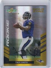 Troy Smith [Gold Zone Autograph] #367 Football Cards 2007 Panini Score Select Prices