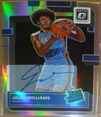 Jalen Williams [Signature Holo] #235 Basketball Cards 2022 Panini Donruss Optic Prices