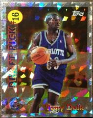 Tony Delk Basketball Cards 1996 Topps Draft Redemption Prices