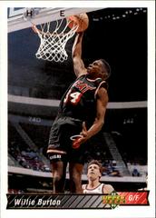 Willie Burton #128 Basketball Cards 1992 Upper Deck Prices