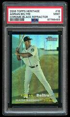 Adrian Beltre [Chrome Black Refractor] #18 Baseball Cards 2006 Topps Heritage Chrome Prices